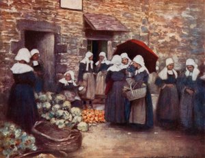 Vegetable Market by Mortimer Ludington Menpes